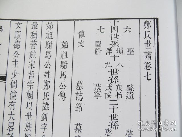 苏州东山:郑氏家谱 七册全