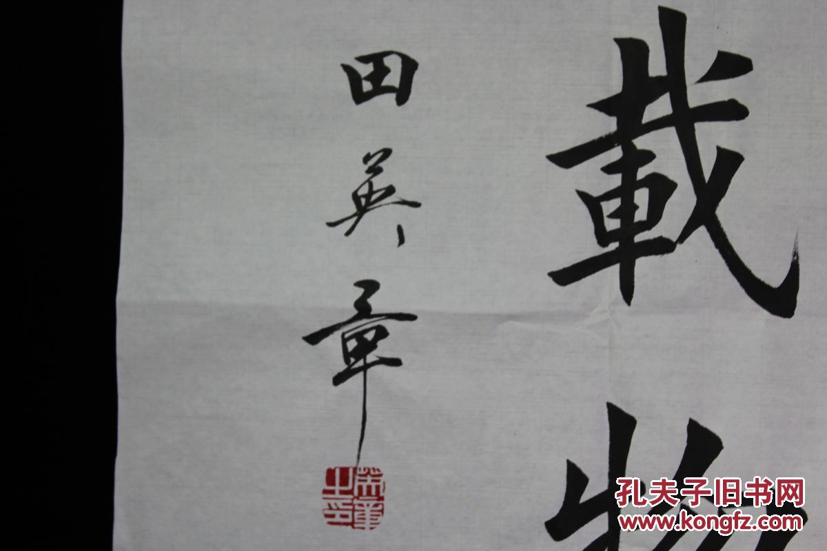 田英章书法自强不息