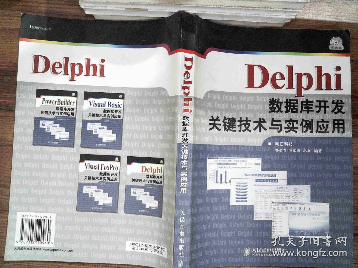 delphi数据库开发关键技术与实例应用