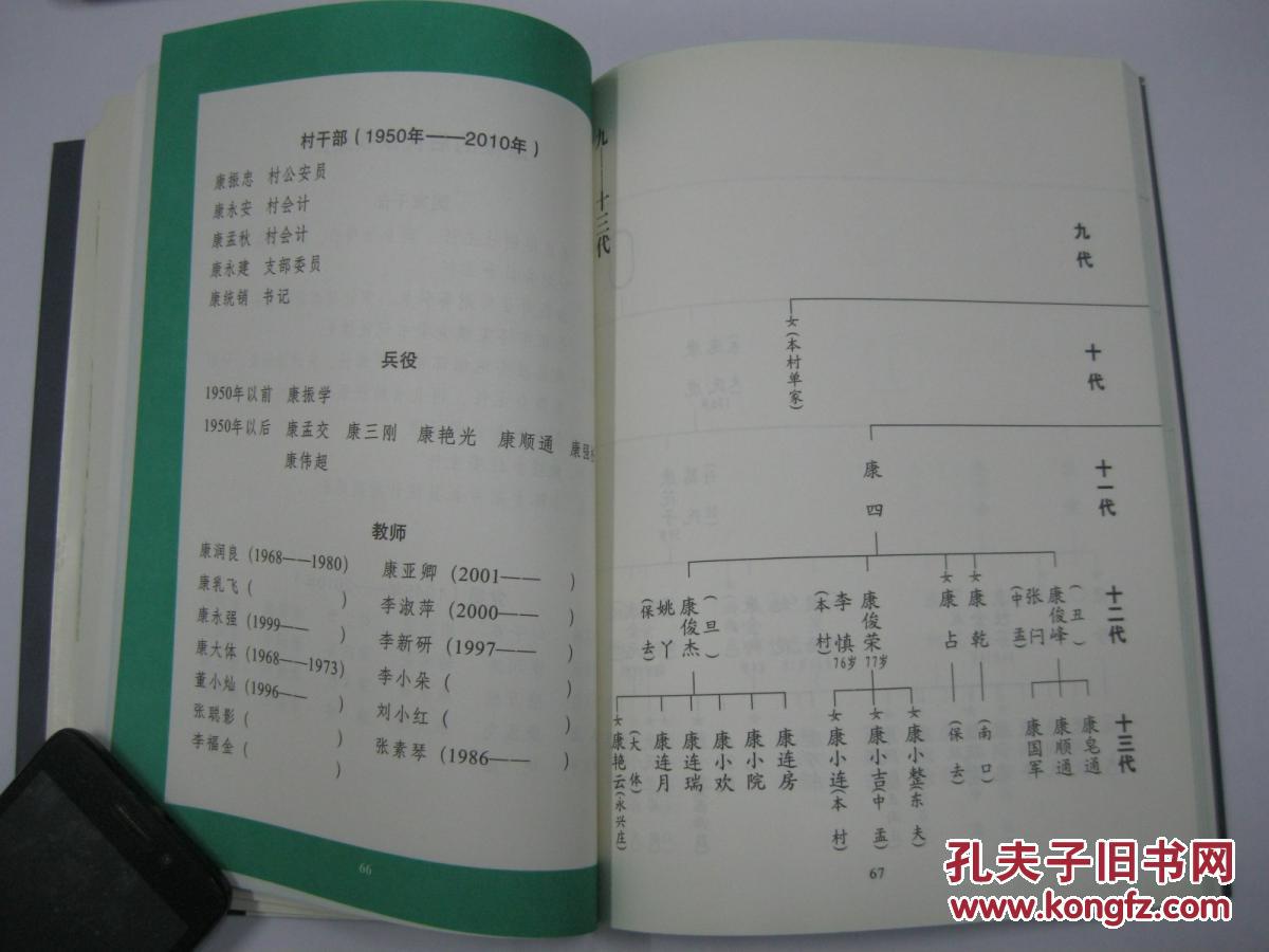 康氏家族史话康氏族谱河北省保定市蠡县野陈佐村一带先祖在永乐年间从