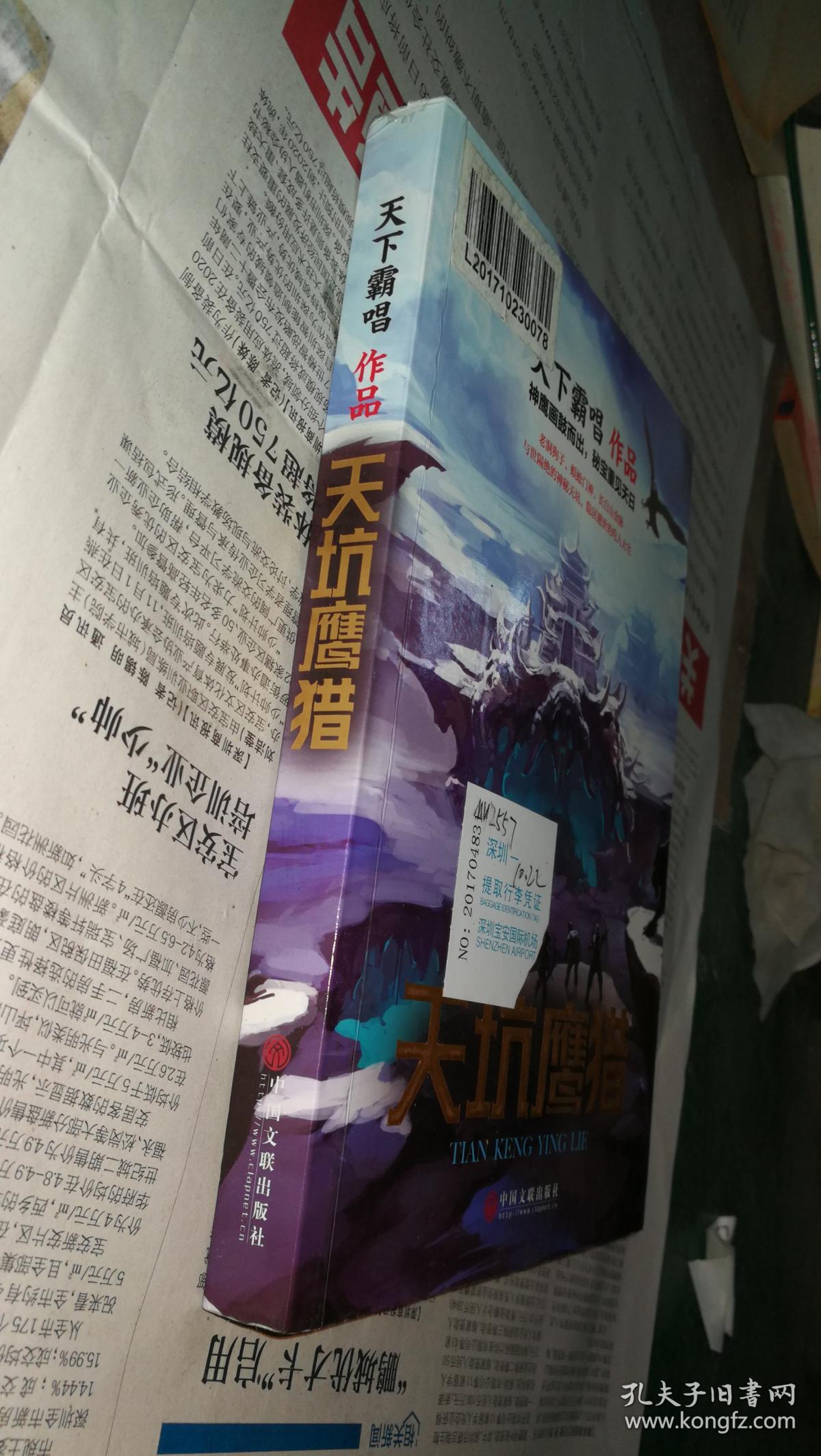 天下霸唱作品集:天坑鹰猎