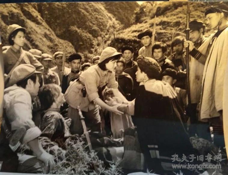 电影《大渡河》剧照3张,15x11厘米