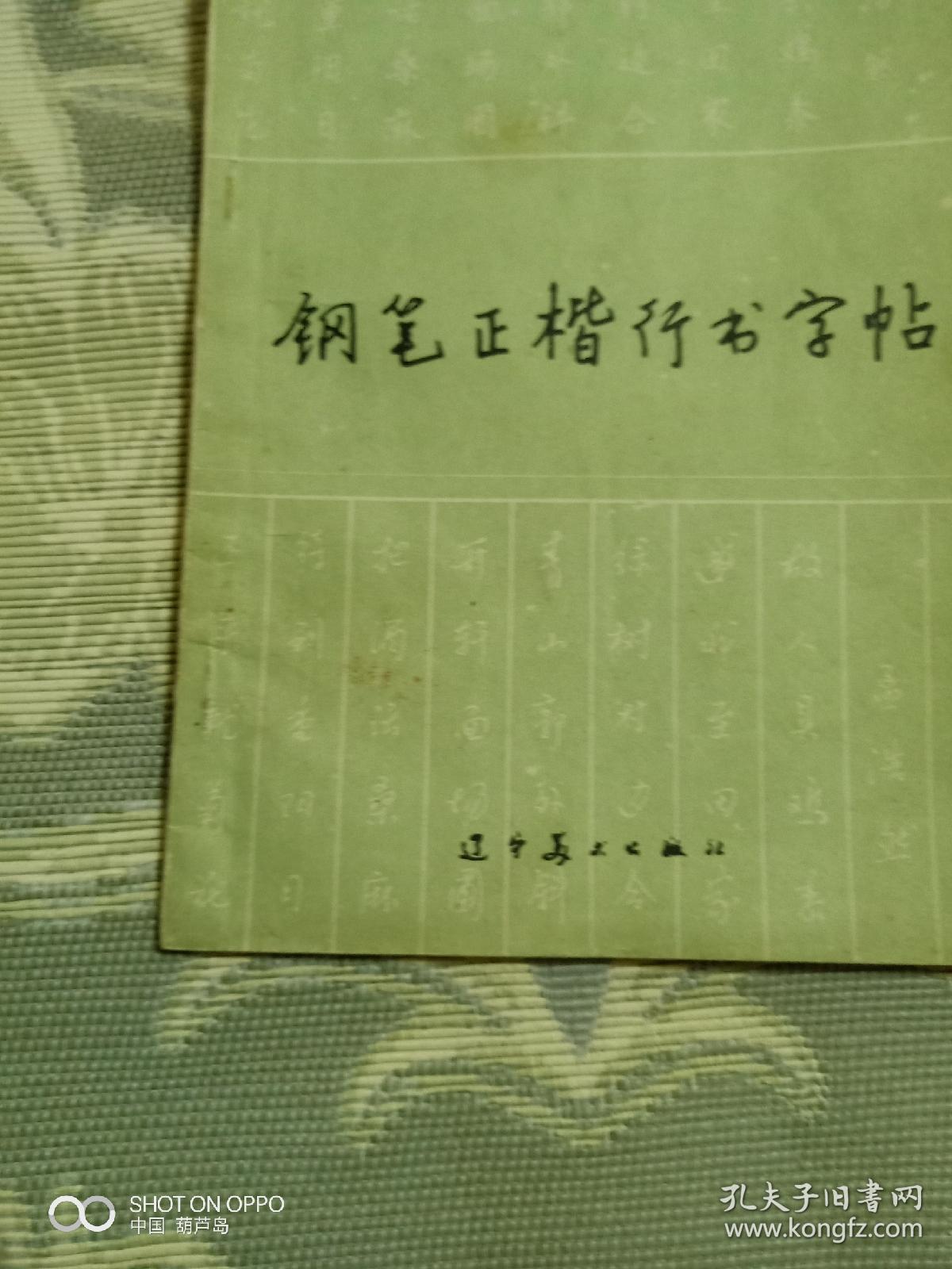 《钢笔正楷行书字帖》(顾家麟书写正楷,黄若舟书写行书,辽宁美术出版