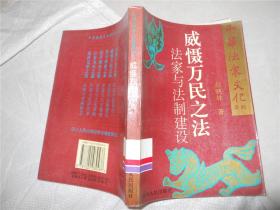 威慑万民之法法家与法制建设