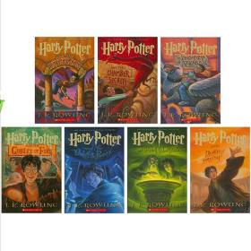 哈利波特全集英文版 原版原著 Harry Potter1--8