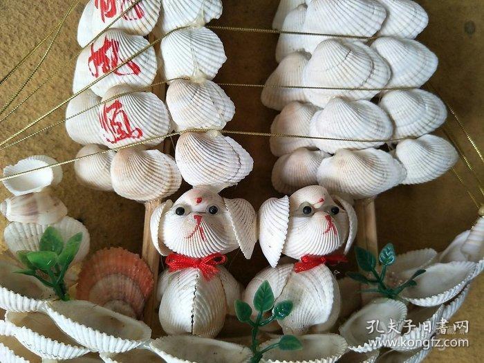 贝壳工艺帆船一帆风顺