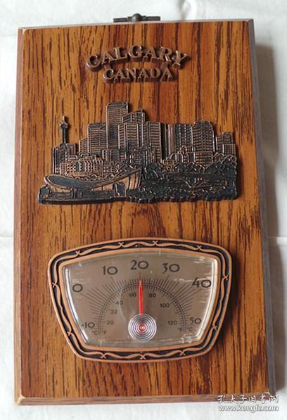 加拿大木制温度计
