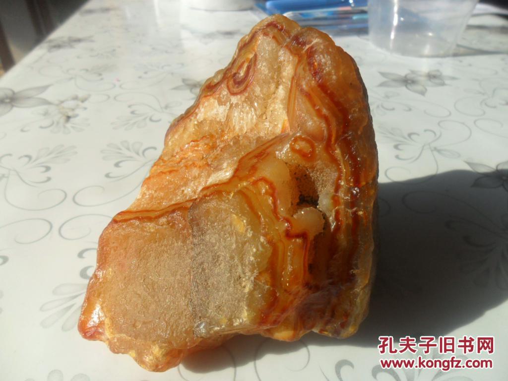 天然玛瑙奇石|(奇特图案玛瑙石)奇石看点963克