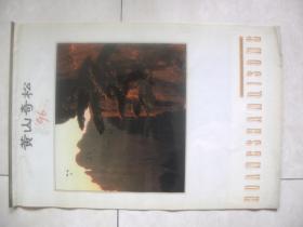 1996年塑膜摄影挂历:黄山奇松