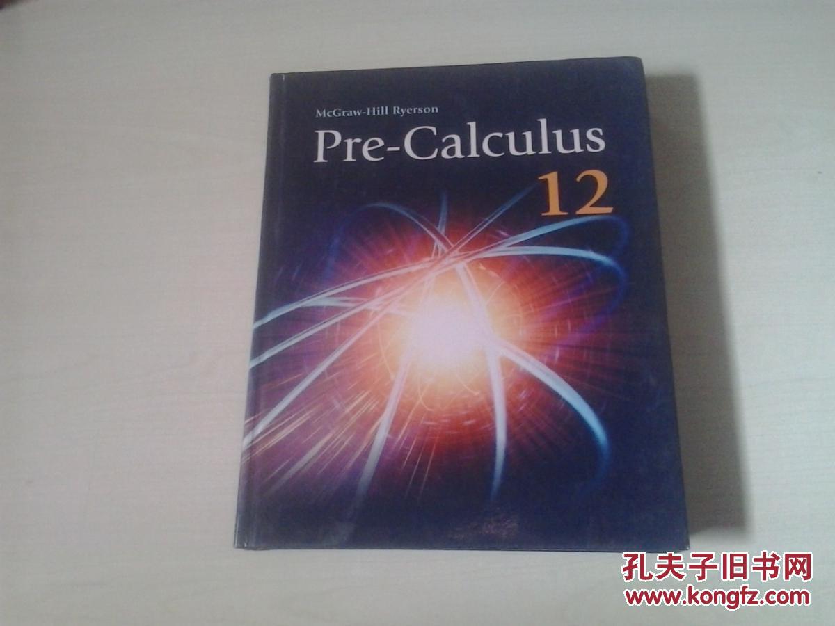【图】Pre-Calculus 12 【16开精装】彩印 原版