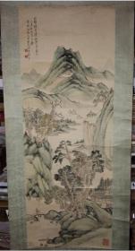 清末民国画家邱壑(邱烟云)山水画一幅