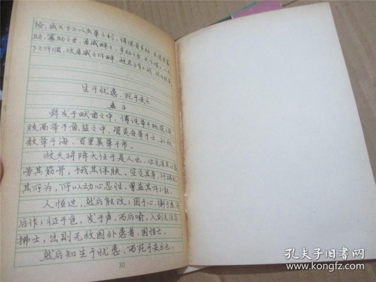 钢笔字 钢笔系列字帖 行书(第五册)_张月朗 书_孔夫子