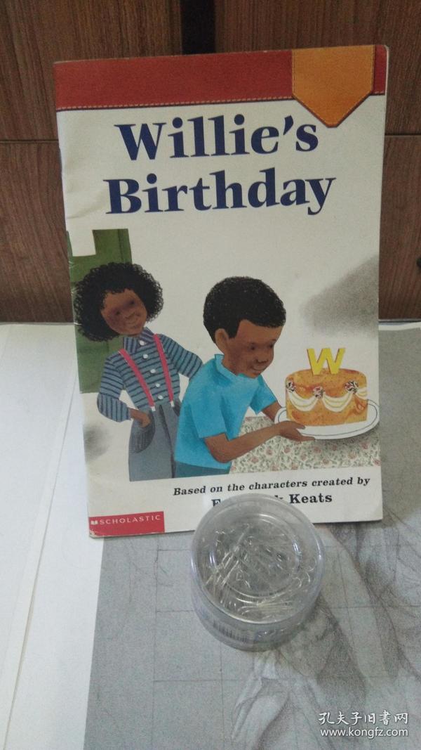 威利的生日 willies birthday 英文原版