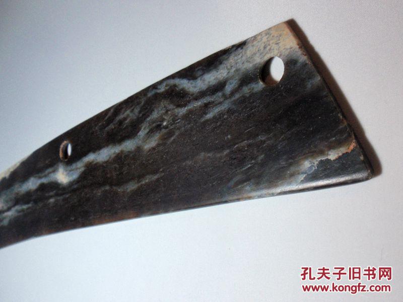 三孔长玉刀之三齐家文化约公元前2200年至公元前1600年此件藏品标明的