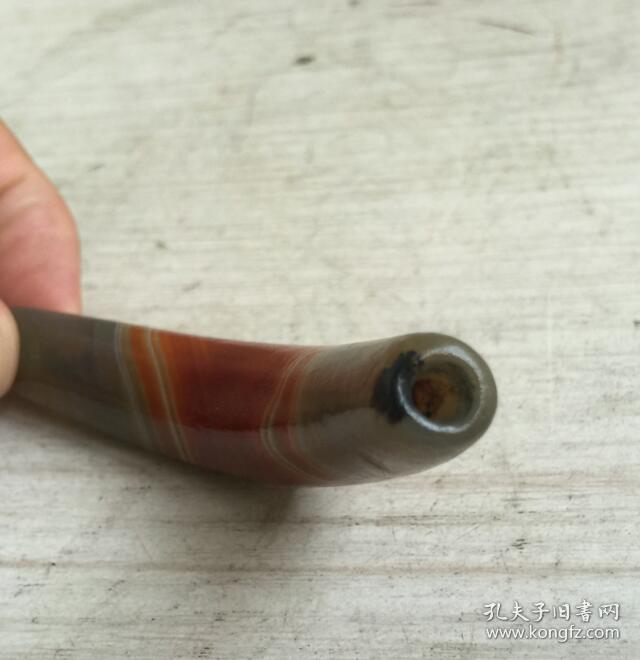 天珠一个,缠丝玛瑙重31.4克左右