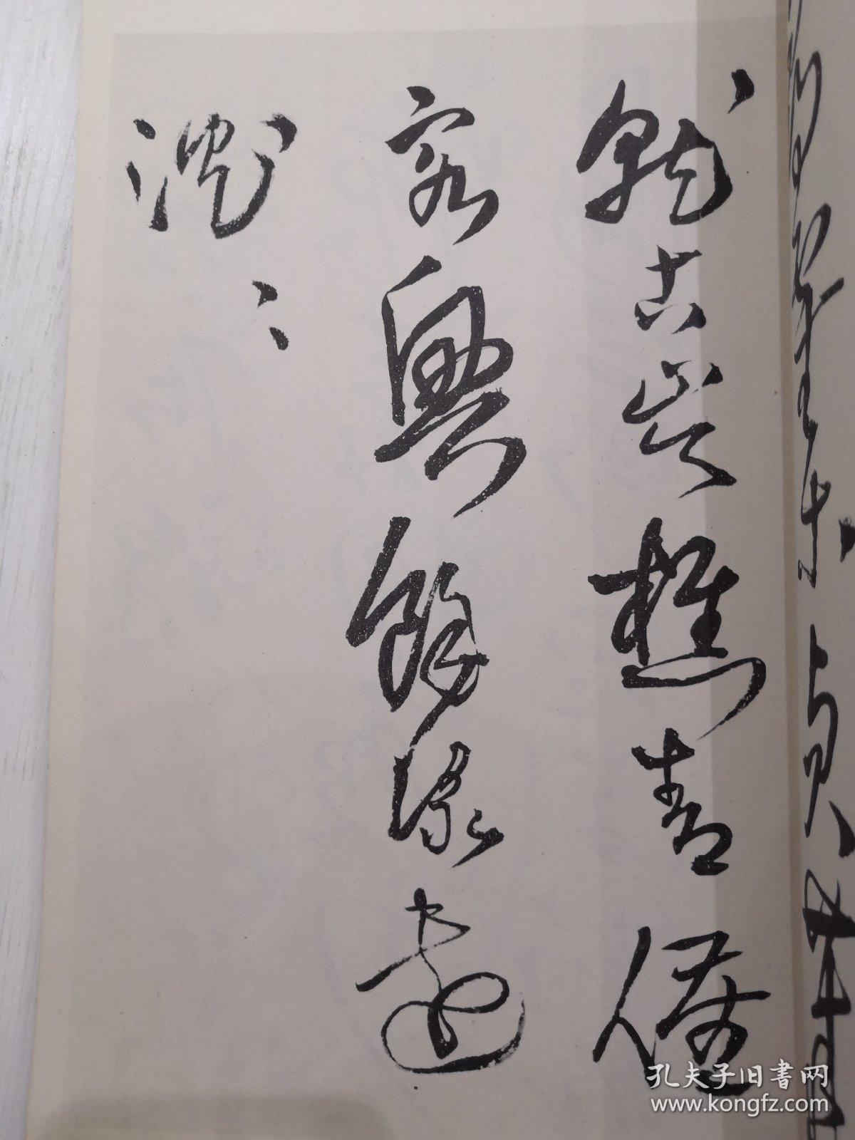 王锋草书诗卷书脊破