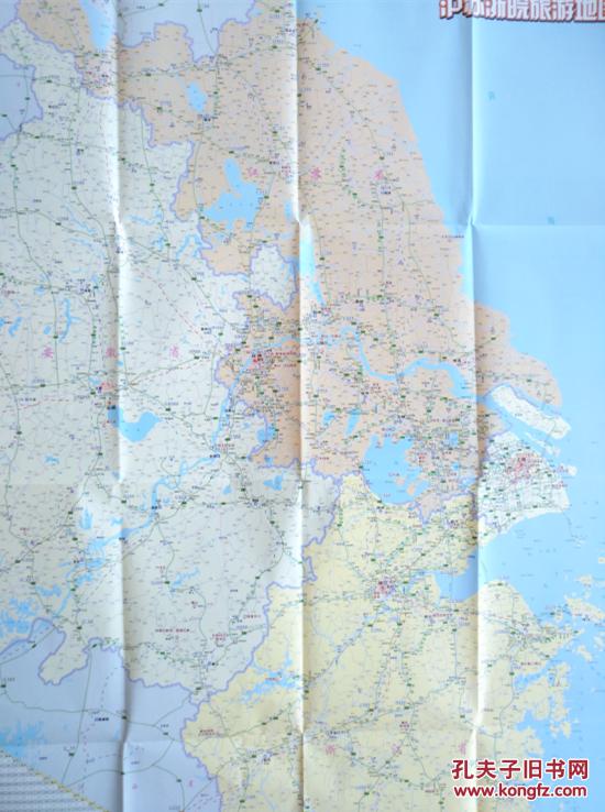 沪苏浙皖旅游地图 2016年10月 上海地图 江苏地图 浙江地图 安徽地图图片