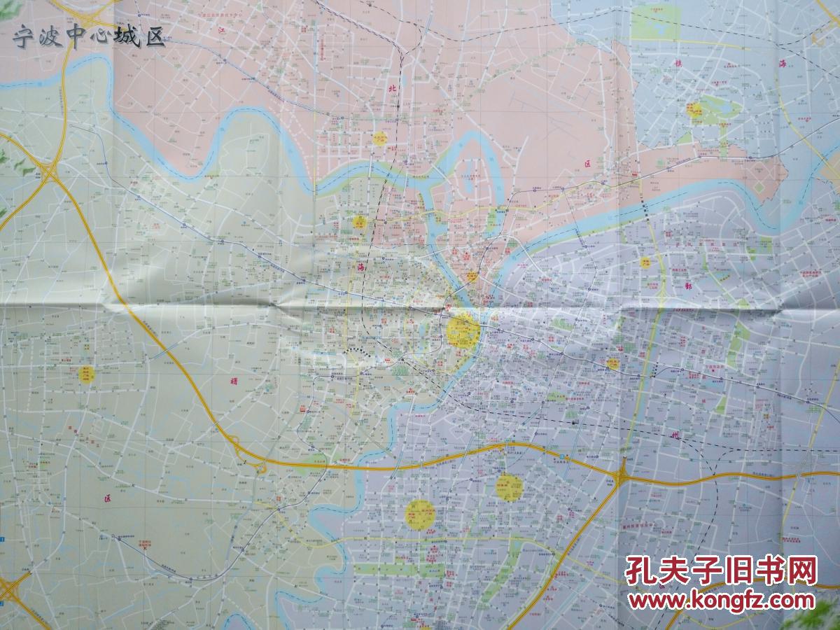 宁波城市交通图2017年8月宁波地图宁波市地图宁波旅游图