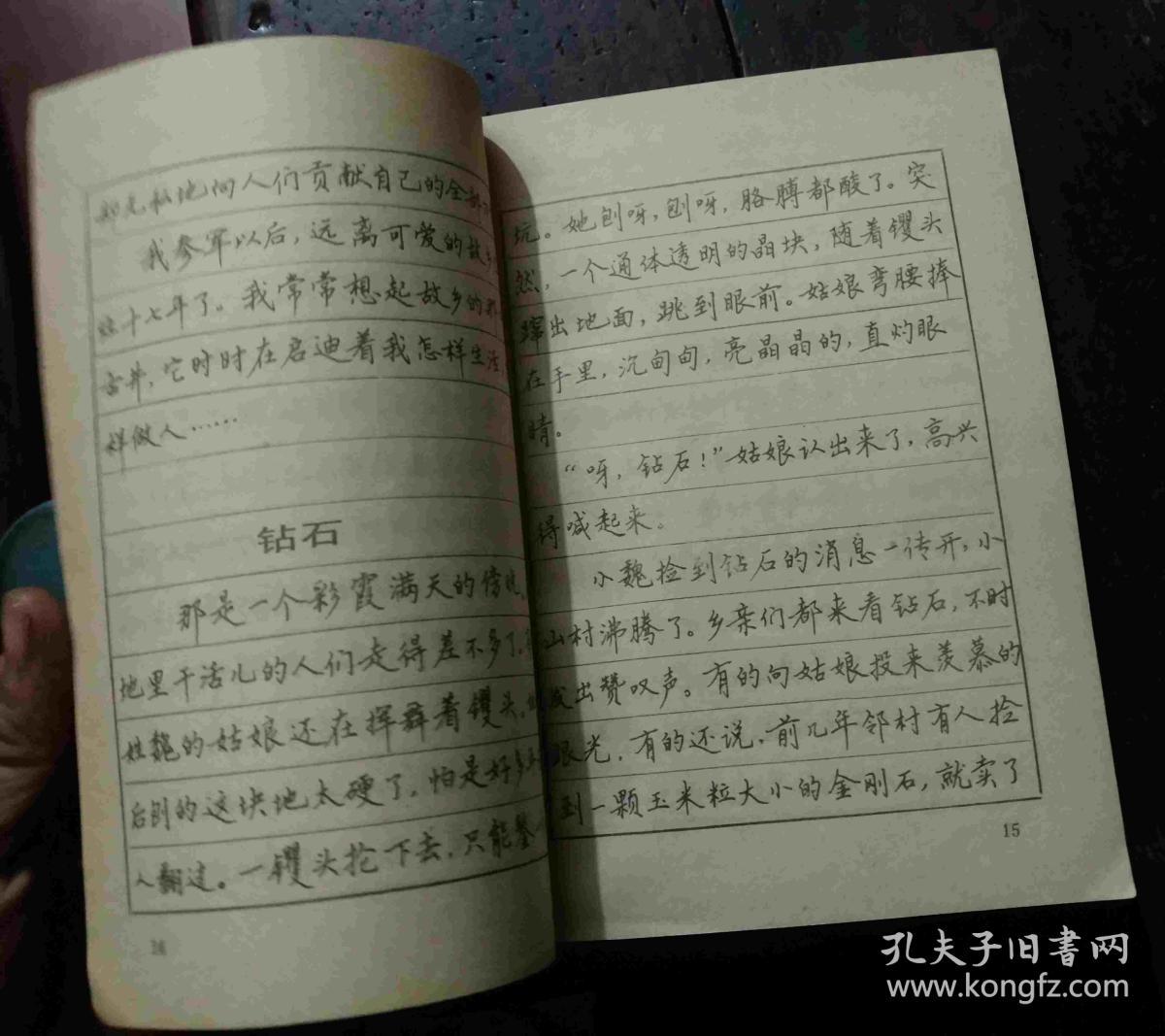 中小学语文课本钢笔书法――小学 第八册