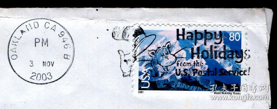 [2018.02]美国程XX2003.11.03航空寄台北市徐