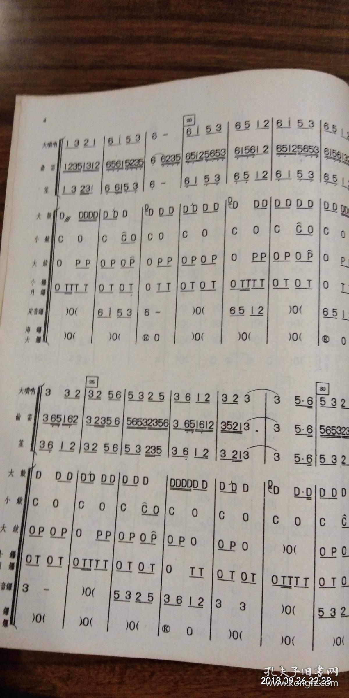民间唢呐将军令曲谱_古筝将军令曲谱