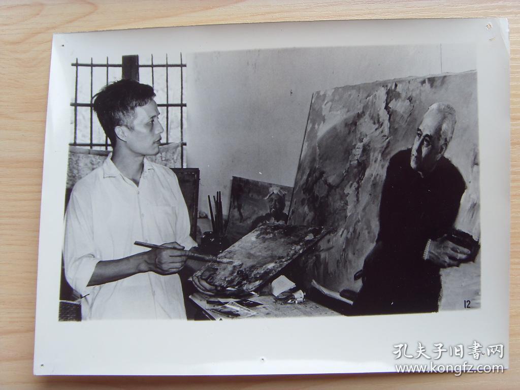 老照片:【※著名油画家---汤小铭(广西桂林人,广