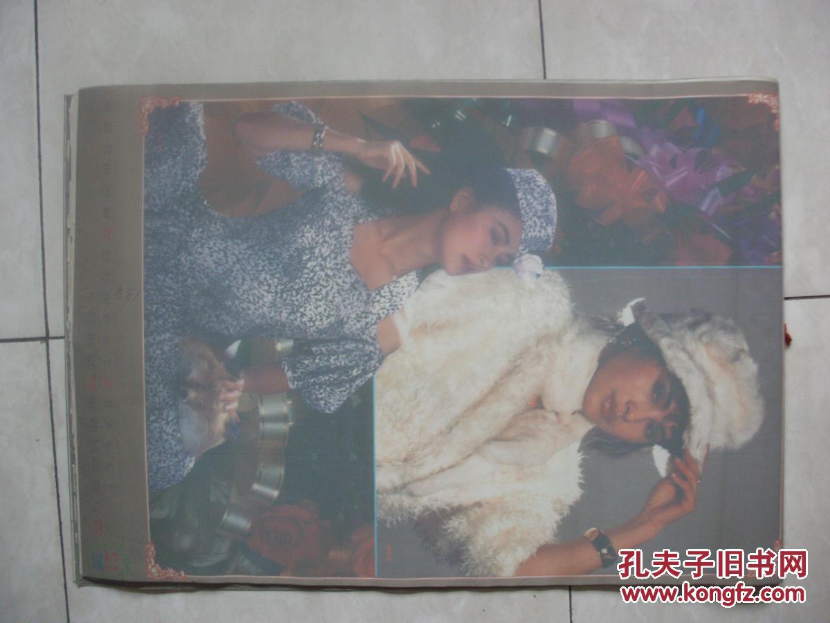 1992年美女明星挂历:影视新星(23位明星 塑膜)
