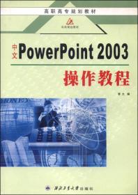 中文PowerPoint2003操作教程