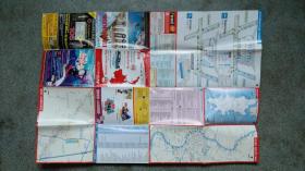 旧地图-曼谷地图英文版(2008年16期)4开85品