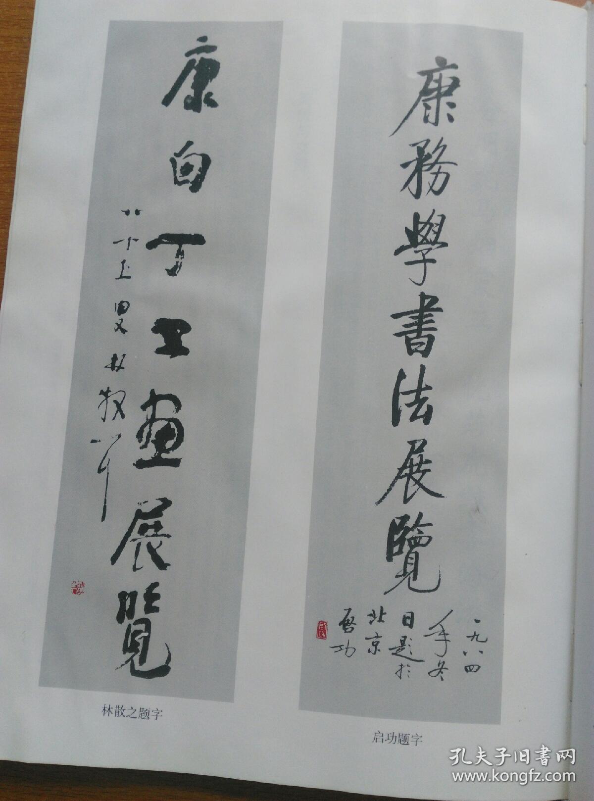 康务学书法杂集