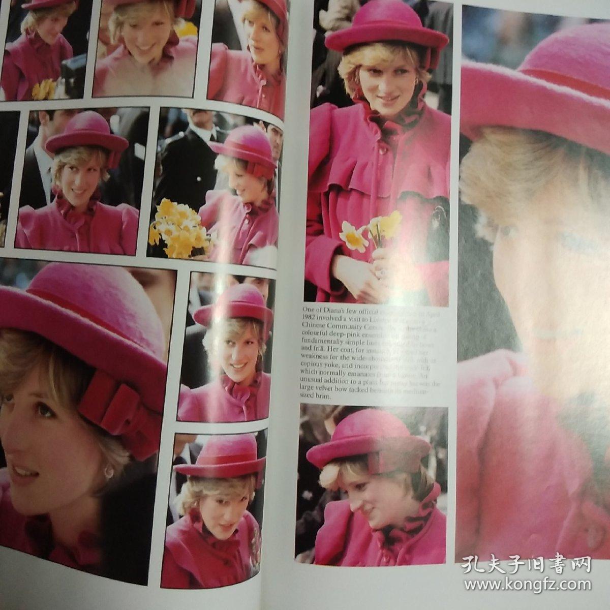 princess diana lady of fashin威尔士王妃戴安娜 英文原版(精装)