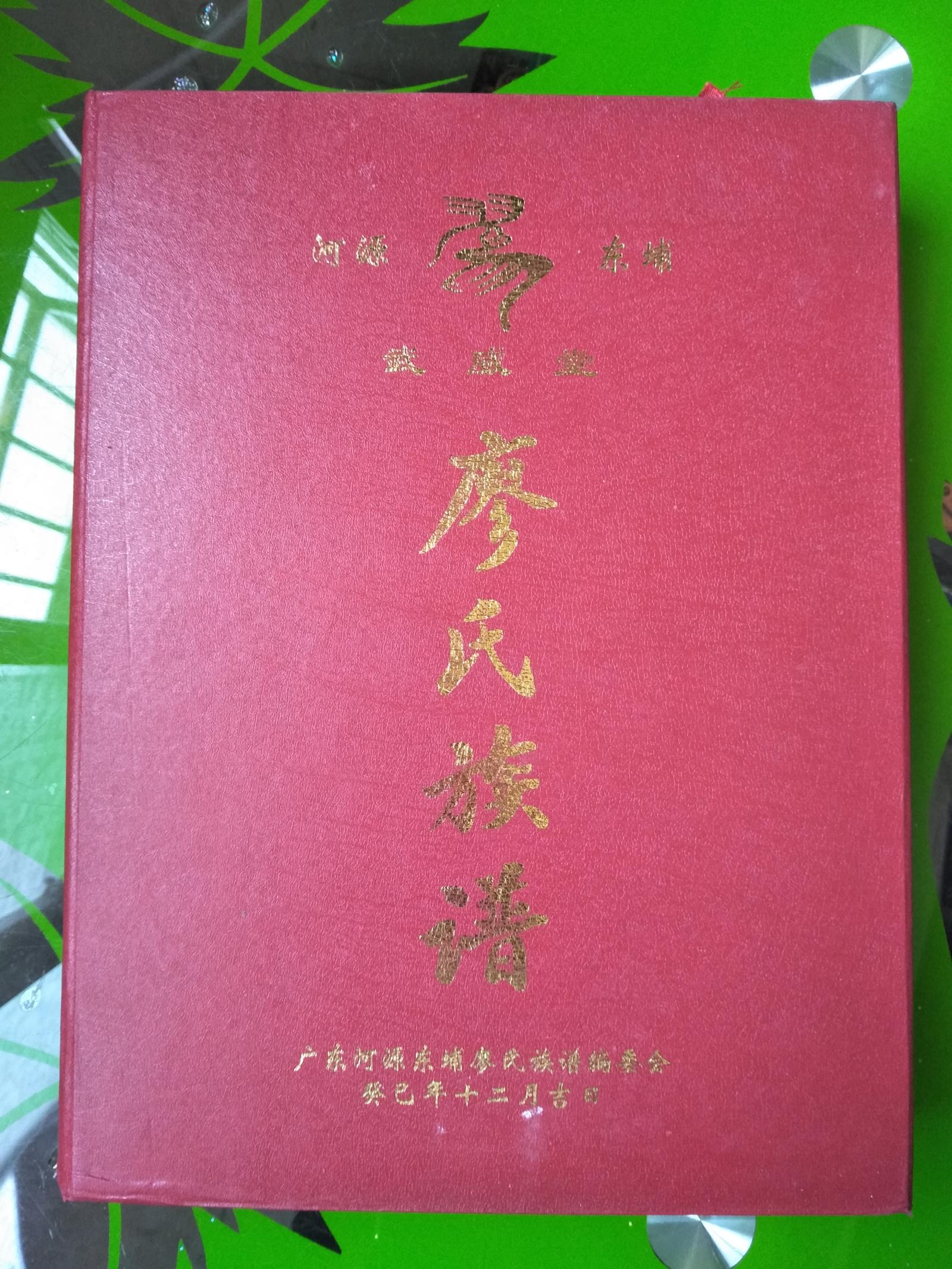 河源  东埔  武威堂 廖氏族.