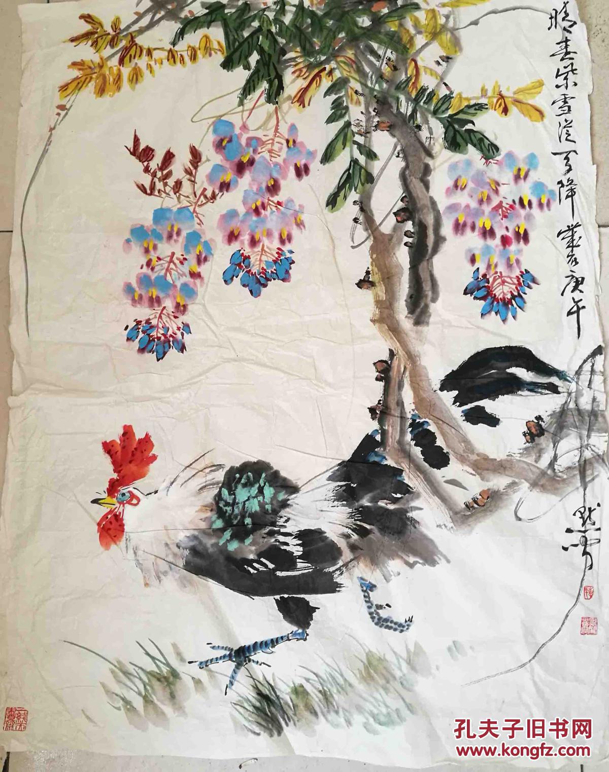 李默闻早年从师著名书画家王雪涛先生建国初期即入北京书画院深造作品