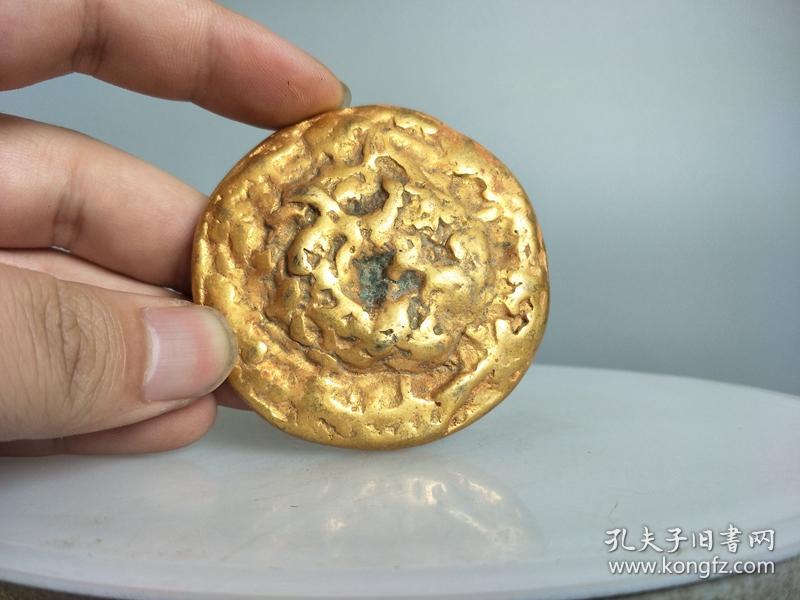 清代少见老金饼/7