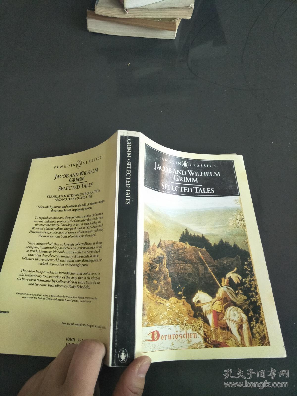 jacob and wilhelm grimm selected tales(格林童话精选集)(正版书)