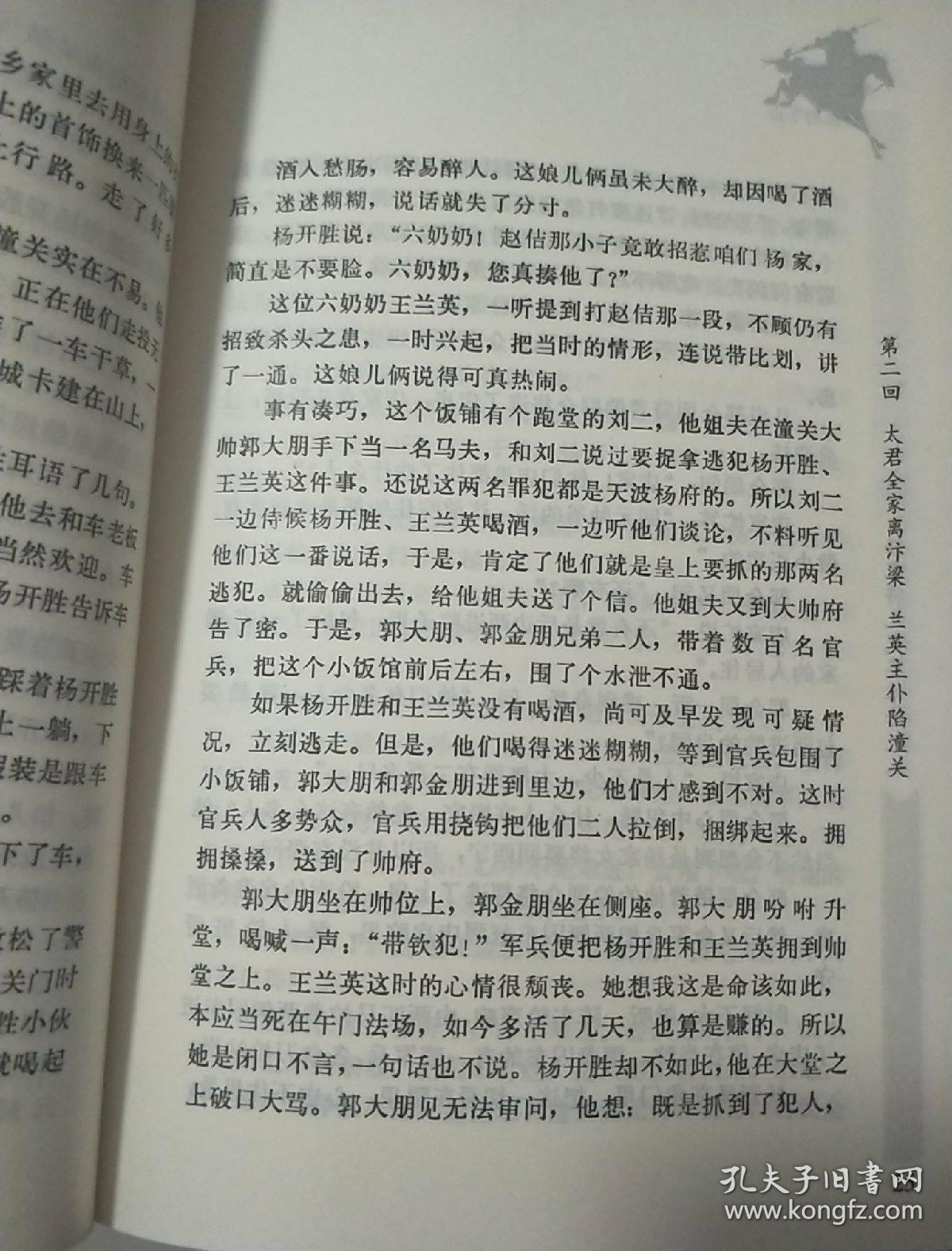 杨金豹下山 杨家将九代英雄传之八