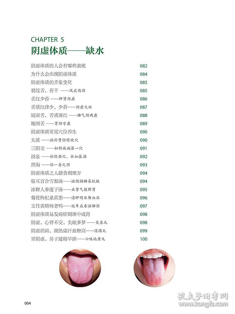 舌诊图谱 : 观舌知健康