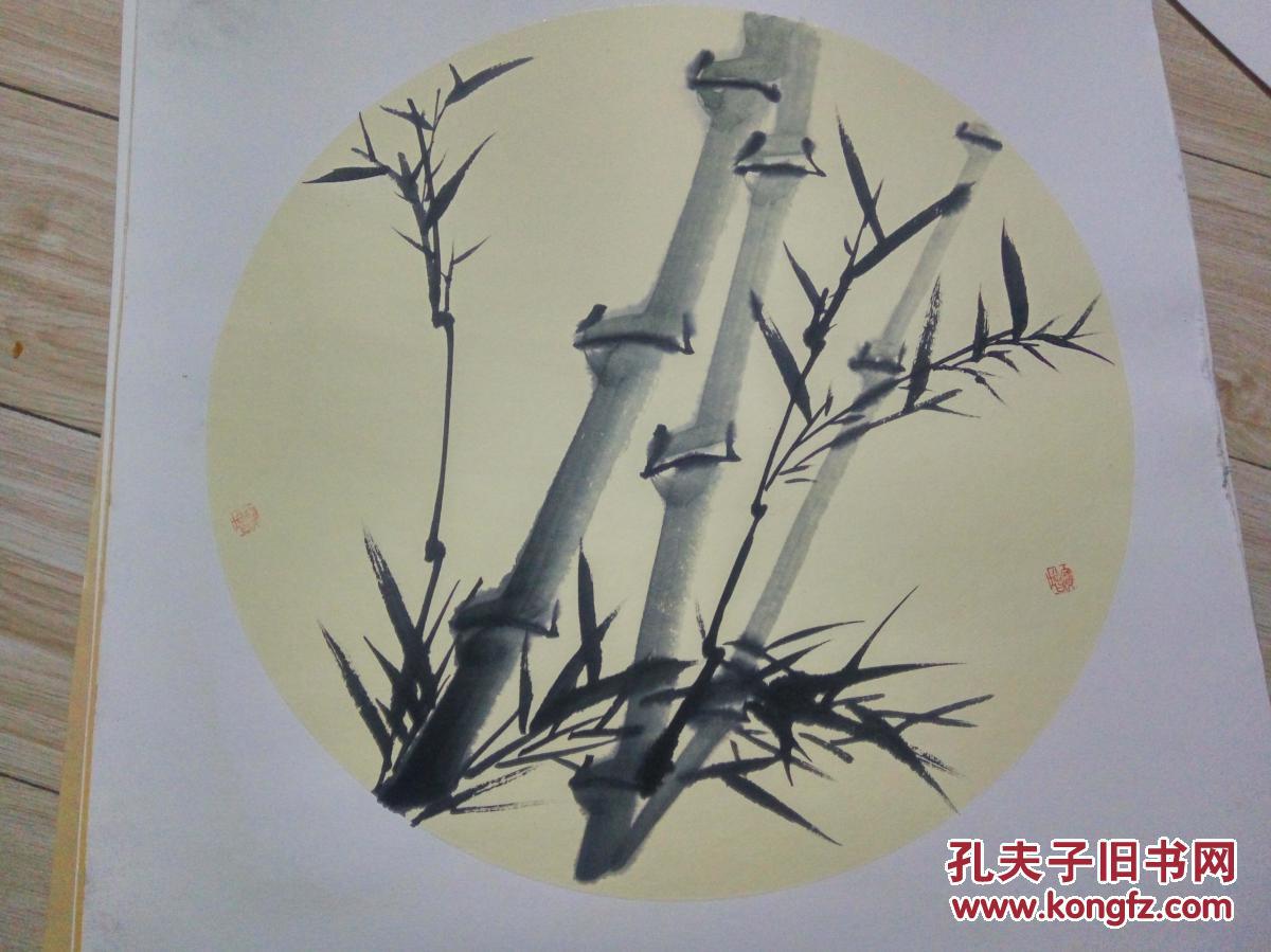 纯手绘国画竹子 拍品编号:29252215