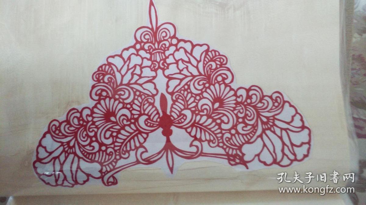 山西省吕梁市非物质文化传承人张玉琴女士剪纸作品蝴蝶