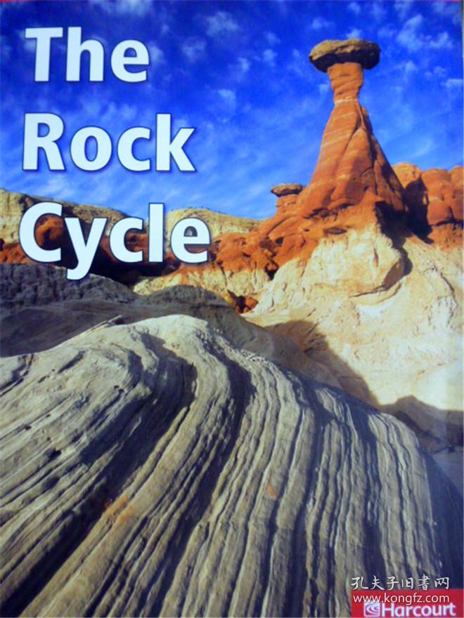 英文原版 少儿口袋装绘本书 the rock cycle 岩石循环