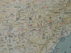 1914年百年蒙古古地图!《现代东部蒙古地图》