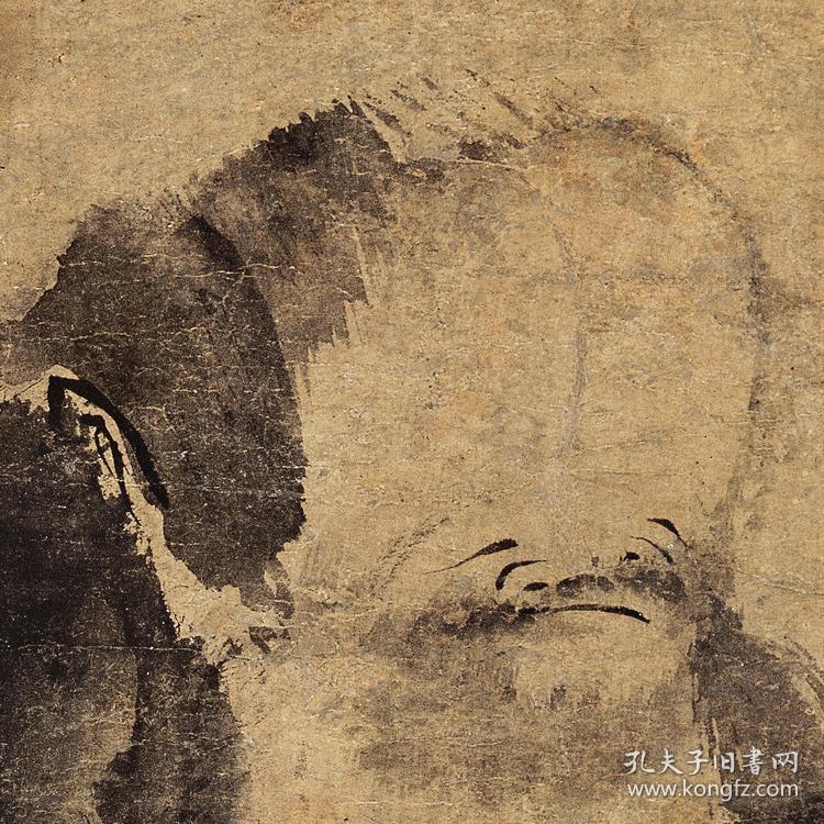 宋 梁楷 泼墨仙人图 65x48.