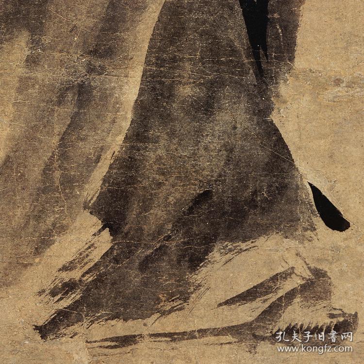 宋 梁楷 泼墨仙人图 65x48.