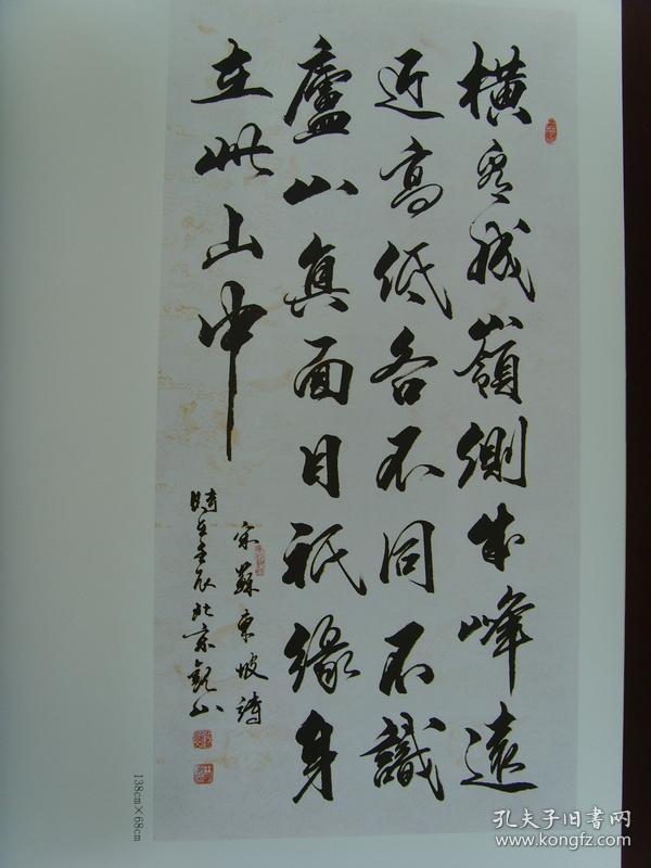 田观潮):《中国书法名家 观山》(补图)(观山,原名田观潮,是当代一位