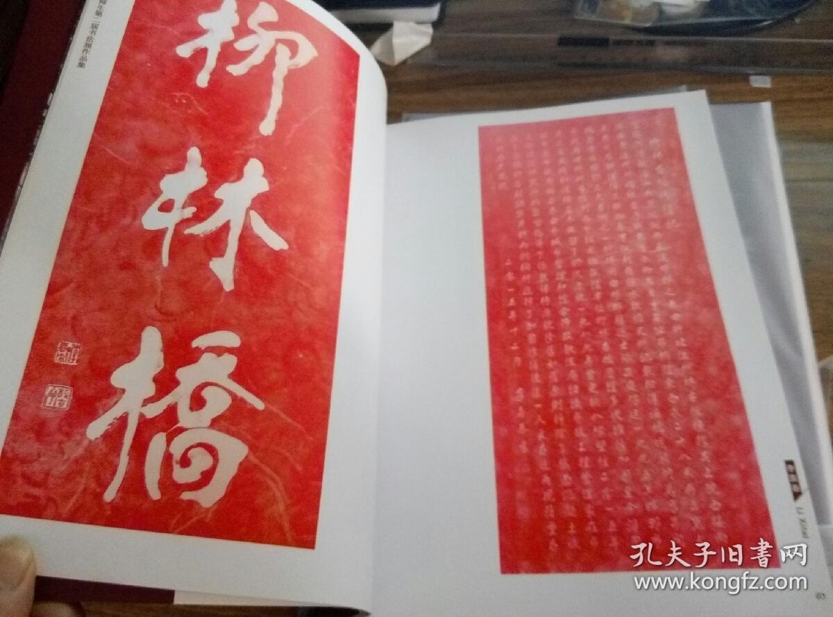 雁阵列空----李喜泰师生第二届书法作品集