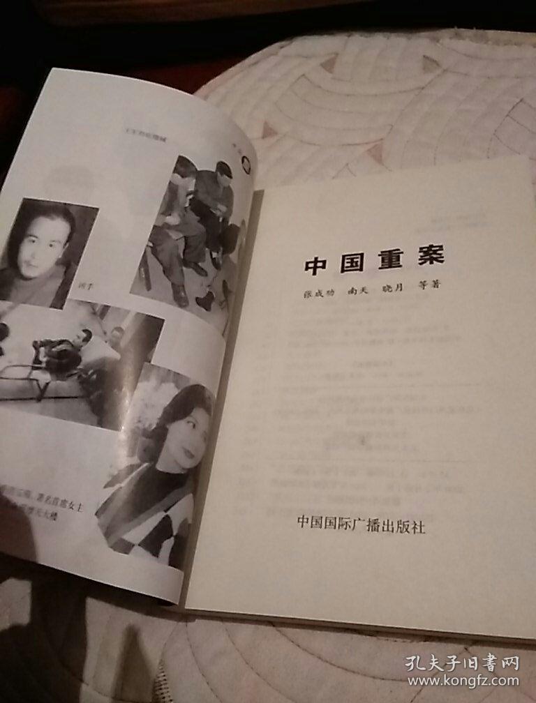 中国重案(大案要案追踪纪实系列)张成功,南天,晓月等著,中国国际广播