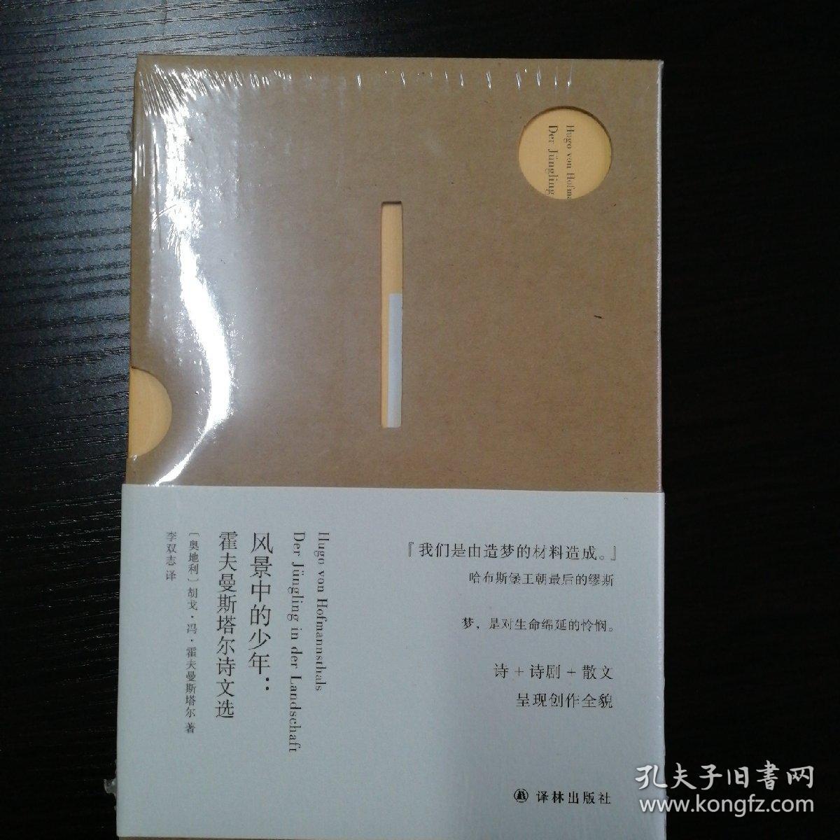 风景中的少年:霍夫曼斯塔尔诗文选