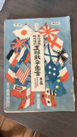 风俗画报增刊《支那战争图会》第二编 大幅彩图，中日战争