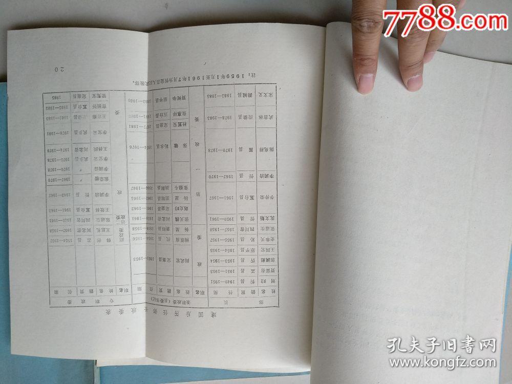 定襄县志3本