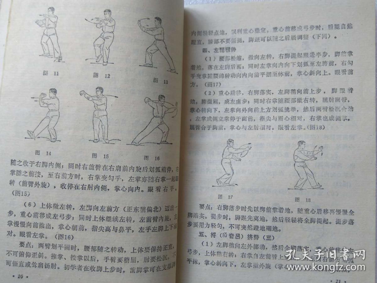 四十八式太极拳---动作分解,图文并茂